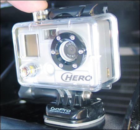 GoPro Motorsports digital video camera